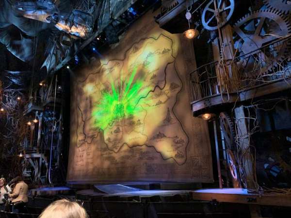 Gershwin Theatre, section: Orchestra R, row: C, seat: 16