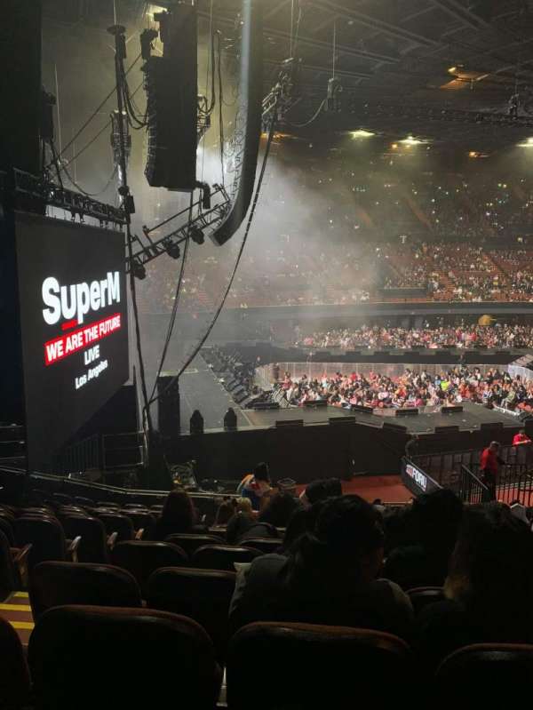 Kia Forum, section: 124, row: 13, seat: 3