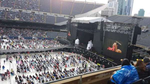 Soldier Field, section: 307, row: 3, seat: 9