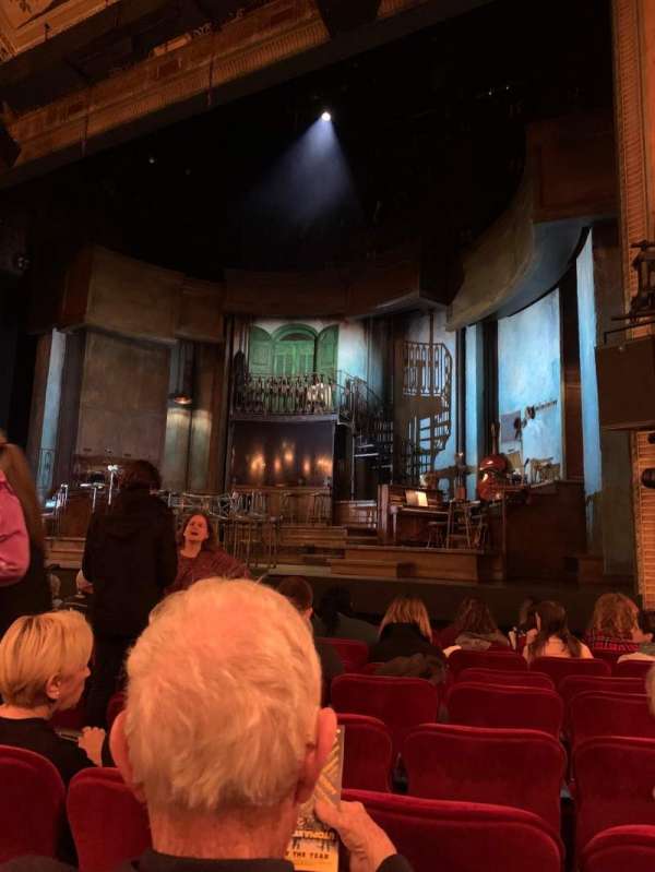 Walter Kerr Theatre, section: Orchestra R, row: K, seat: 8