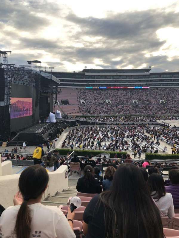 Rose Bowl, section: 3-H, row: 41, seat: 103