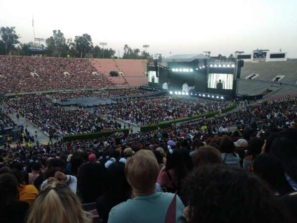 Rose Bowl, section: 16-H, row: 58, seat: 118