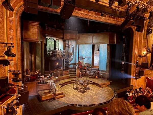 Walter Kerr Theatre, section: Mezzanine L, row: C, seat: 15