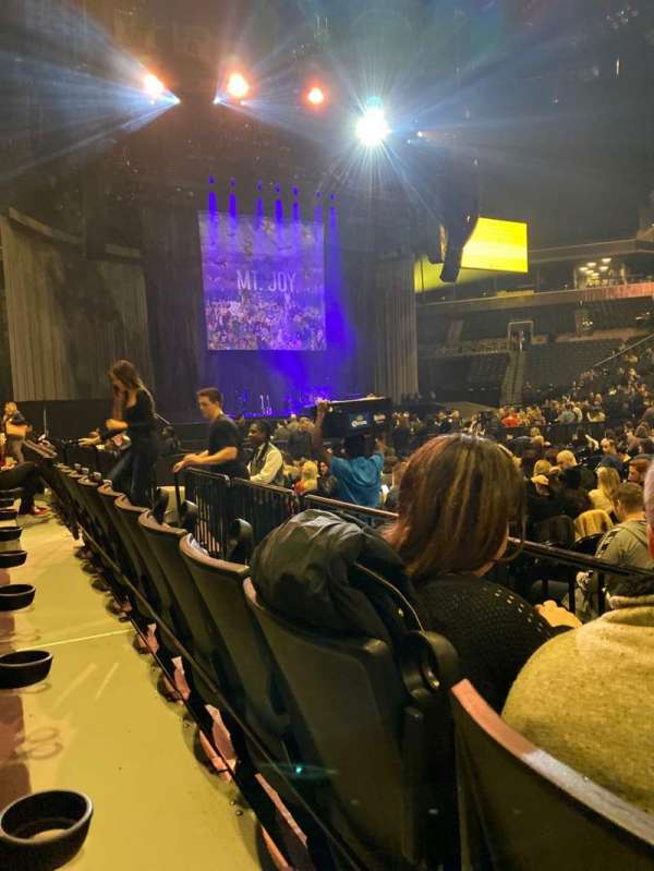 Barclays Center, section: 23, row: 2, seat: 8