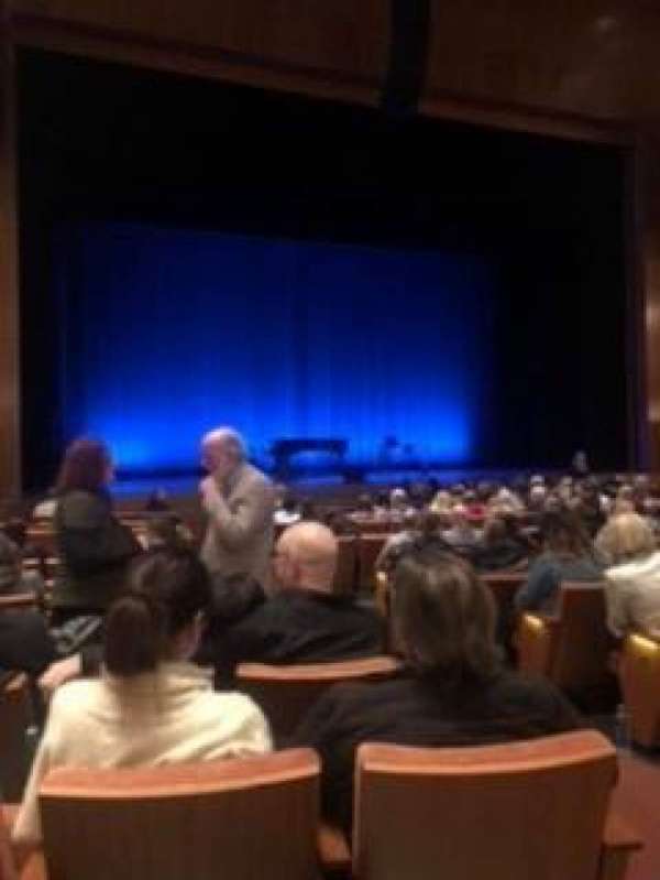 Eccles Theater, section: Orchestra L, row: M, seat: 106