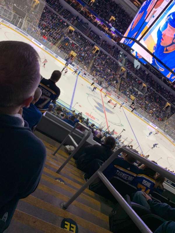 Enterprise Center, section: 117T, row: Ff, seat: 11