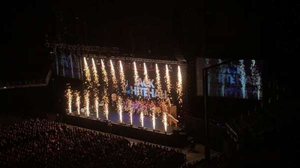 The O2, London, section: 419, row: B