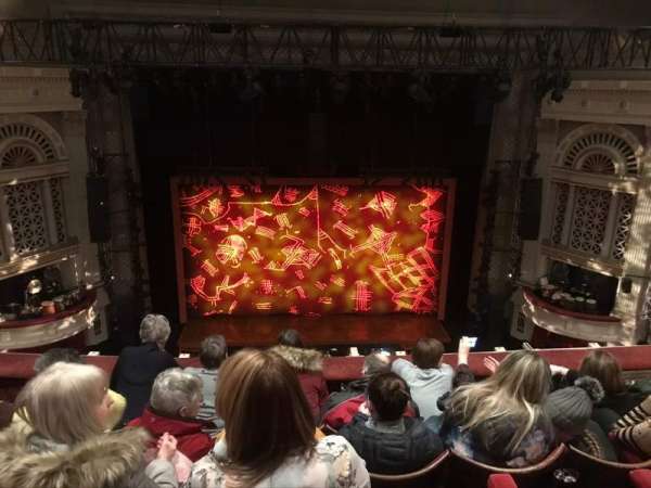 Edinburgh Playhouse, section: Balcony, row: E, seat: 30