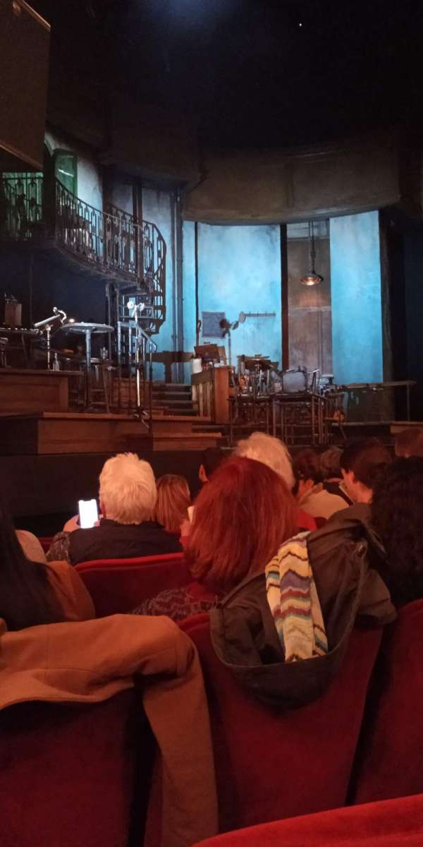 Walter Kerr Theatre, section: Orchestra L, row: G, seat: 13
