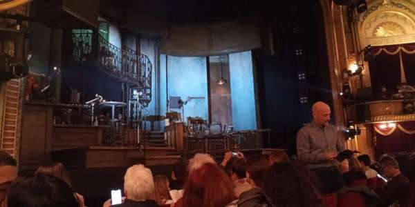 Walter Kerr Theatre, section: Orchestra L, row: G, seat: 13