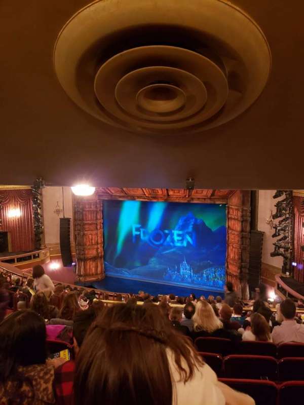 St. James Theatre, section: Mezzanine R, row: R, seat: 16