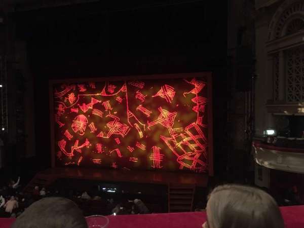 Edinburgh Playhouse, section: Circle, row: B, seat: 16