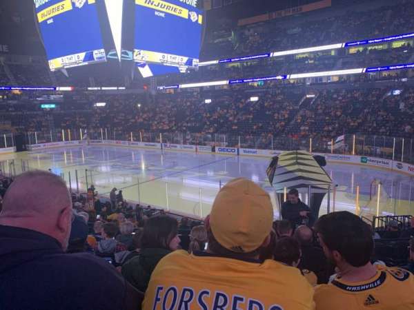 Bridgestone Arena, section: 118, row: H, seat: 6
