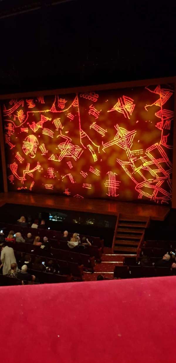 Edinburgh Playhouse, section: Circle, row: A, seat: 13