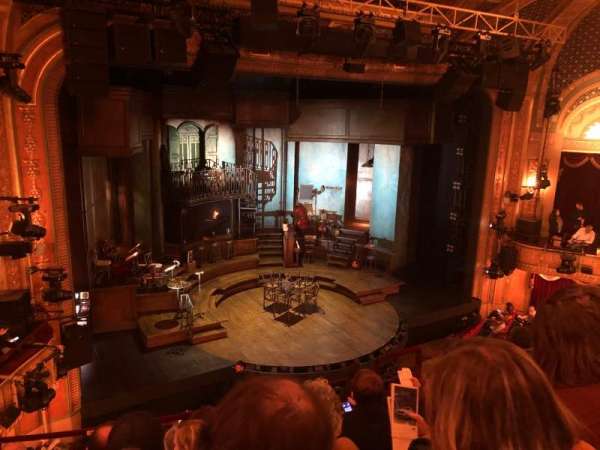 Walter Kerr Theatre, section: Mezzanine L, row: F, seat: 13