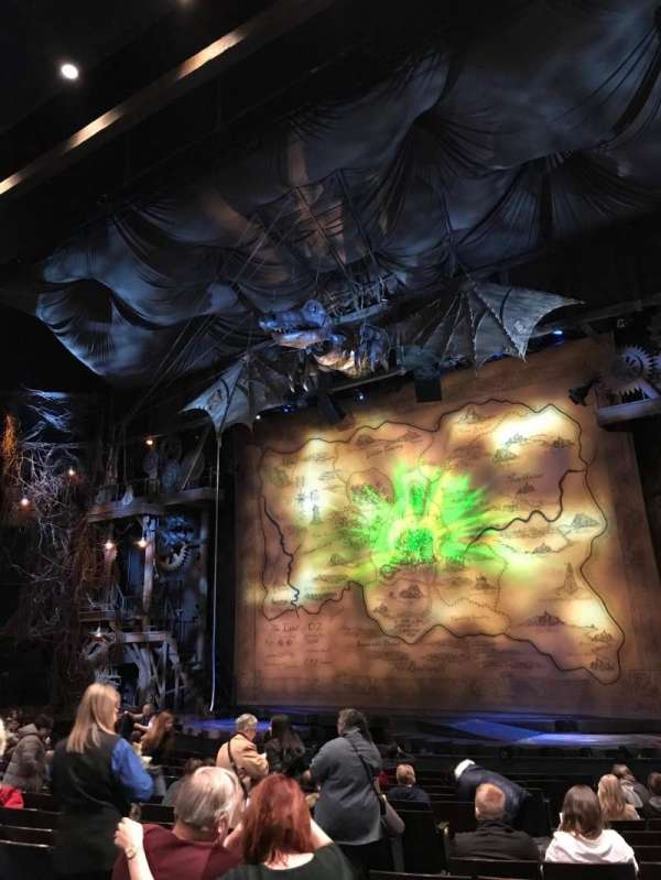 Gershwin Theatre, section: Orchestra R, row: L, seat: 10