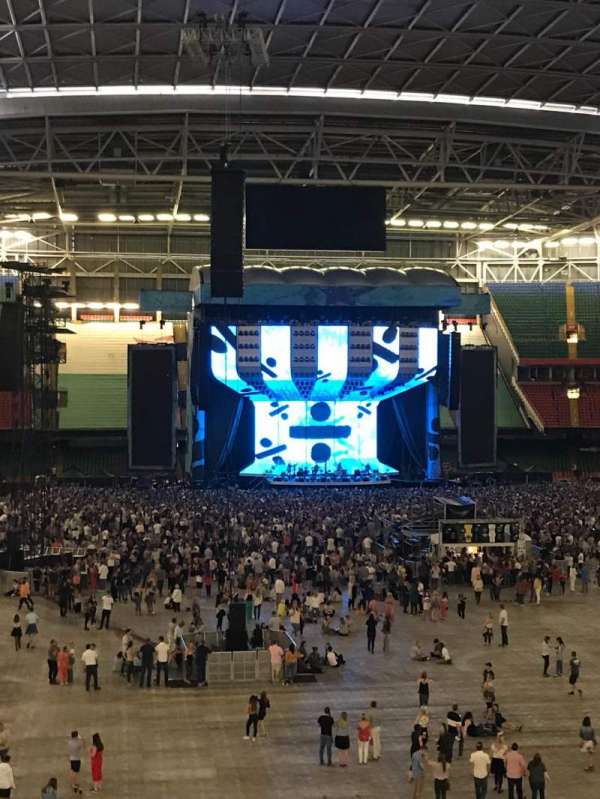 Principality Stadium, section: M21, row: 13, seat: 11