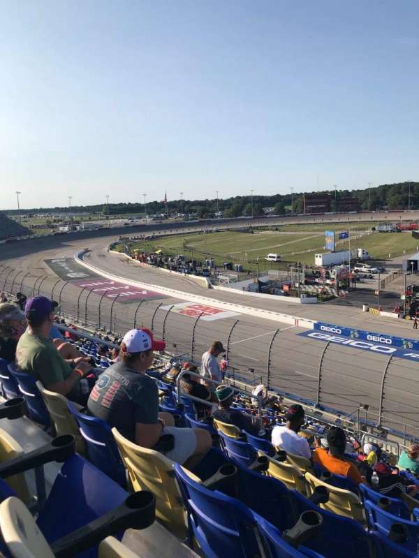 Darlington Raceway, section: Tyler Tower V, row: 18, seat: 17