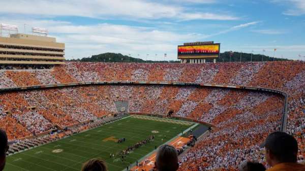 Neyland Stadium, section: XX3, row: 22, seat: 25-26
