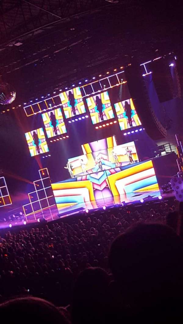 Utilita Arena Newcastle, section: 202, row: R, seat: 69