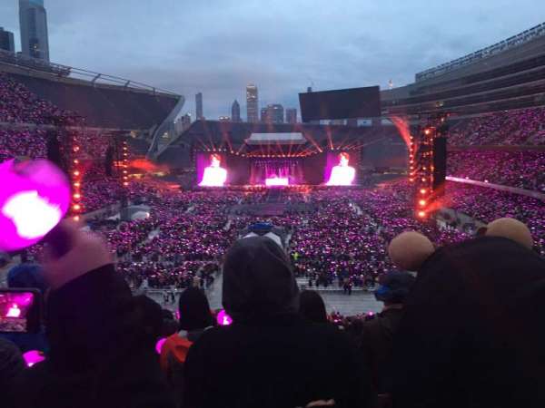 Soldier Field, section: 322, row: 8, seat: 21
