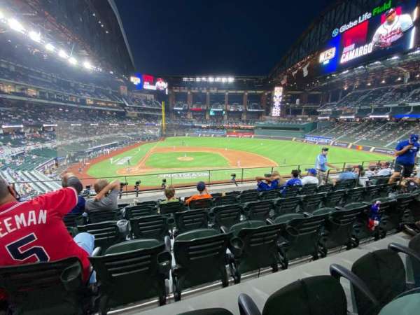 Globe Life Field, section: 118, row: 6, seat: 11