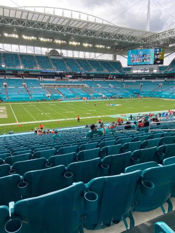 Hard Rock Stadium, section: 122, row: 39, seat: 11