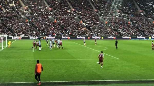 London Stadium, section: 104, row: 11, seat: 407