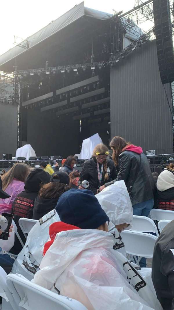 Soldier Field, section: A1, row: 16, seat: 21