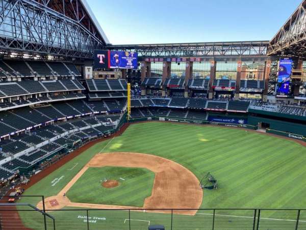 Globe Life Field, section: 317, row: 7, seat: 9