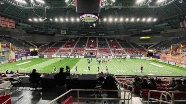 Bojangles' Coliseum, section: 108, row: N, seat: 3