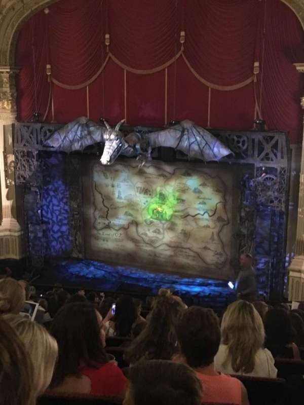 Citizens Bank Opera House, section: Mezzanine R, row: K, seat: 16
