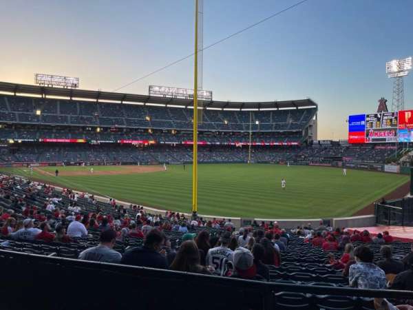 Angel Stadium, section: 231, row: A, seat: 15