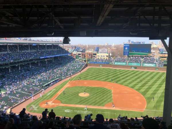 Wrigley Field, section: 424R, row: 9, seat: 10