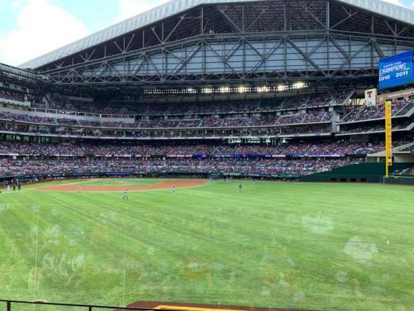 Globe Life Field, section: 132, row: 9, seat: 15