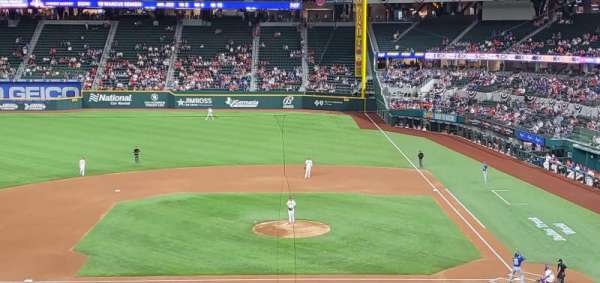 Globe Life Field, section: 110, row: 13, seat: 6