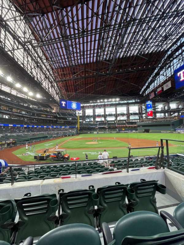 Globe Life Field, section: 17, row: 11, seat: 7