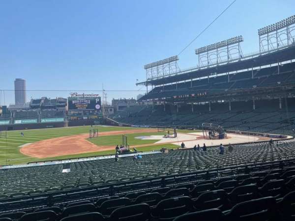 Wrigley Field, section: 210, row: 5, seat: 12