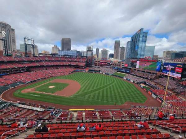 Busch Stadium, section: 439, row: 1, seat: 8
