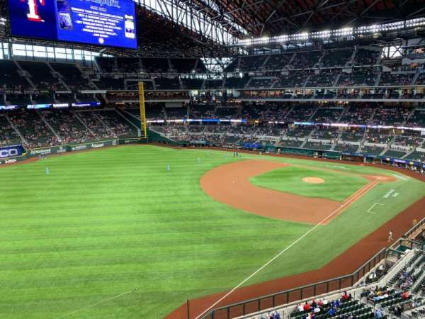 Globe Life Field, section: 204, row: 1, seat: 5