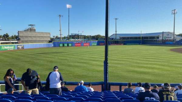TD Ballpark, section: 115, row: 12, seat: 10