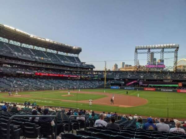 T-Mobile Park, section: 119, row: 27, seat: 17