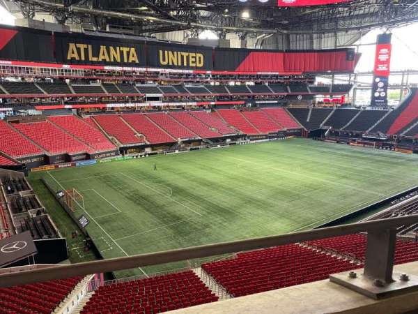 Mercedes-Benz Stadium, section: 217, row: 1, seat: 21