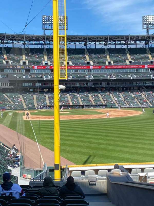 Rate Field, section: 108, row: 24, seat: 2