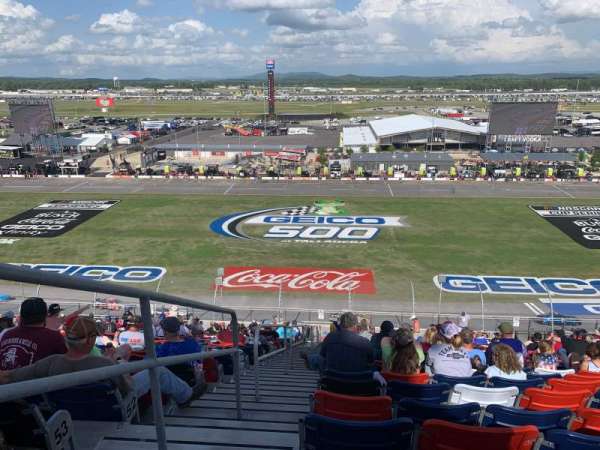 Talladega Superspeedway, section: Tri-Oval Tower, row: 56, seat: 16
