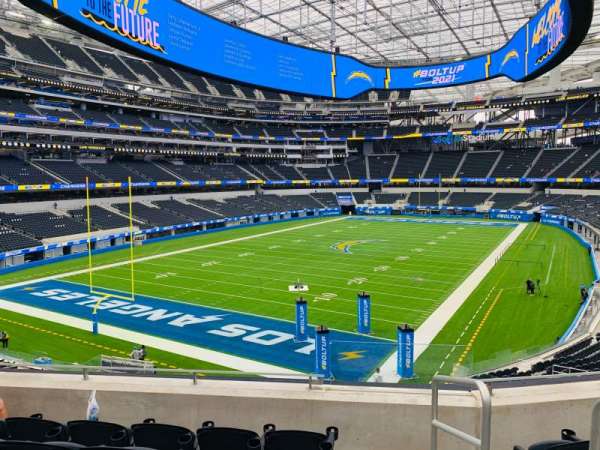 SoFi Stadium, section: 210, row: 5, seat: 1