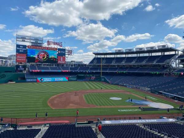 Nationals Park, section: 207, row: A, seat: 7