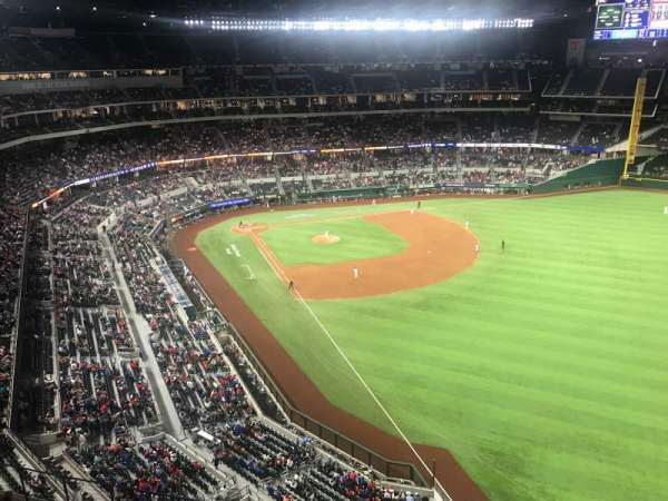 Globe Life Field, section: 324, row: 1, seat: 7