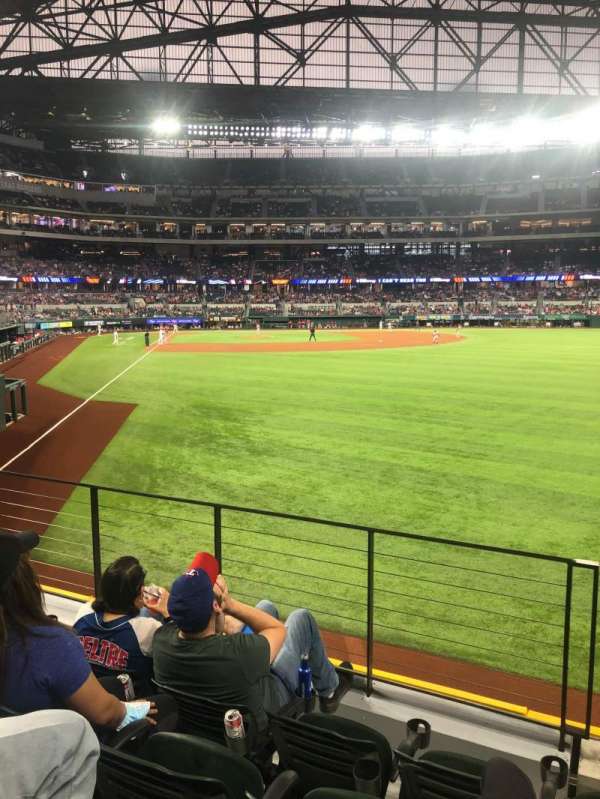 Globe Life Field, section: 128, row: 4, seat: 17