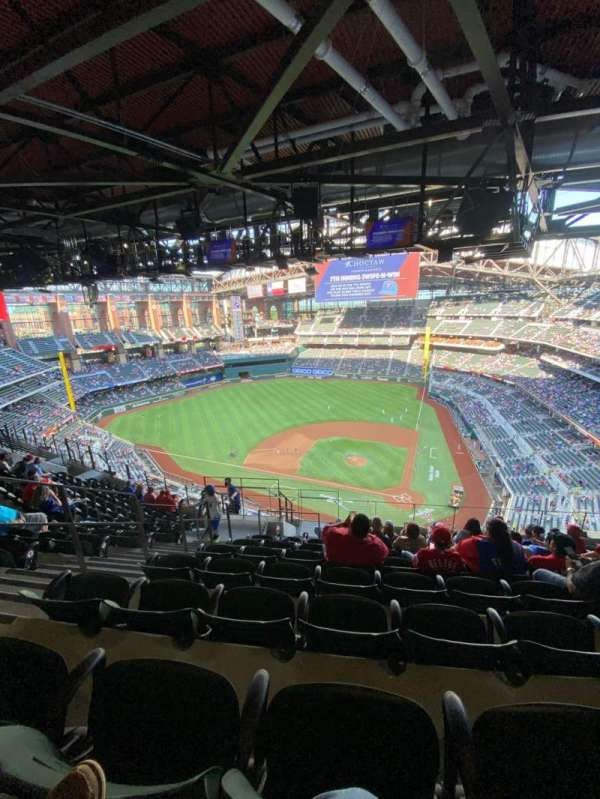 Globe Life Field, section: 310, row: 11, seat: 4